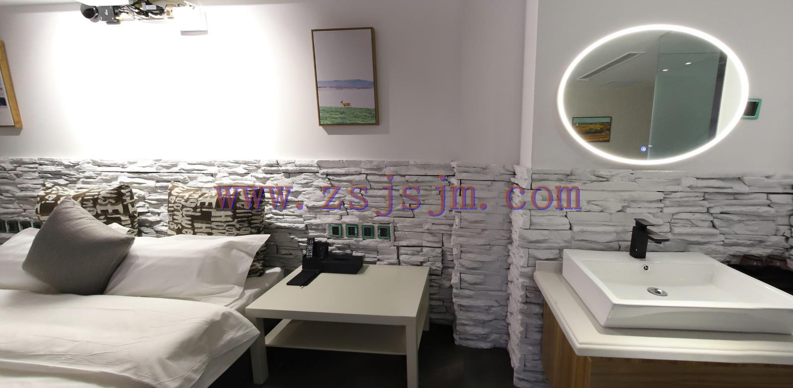 河北云柏酒店鏡燈定制工程